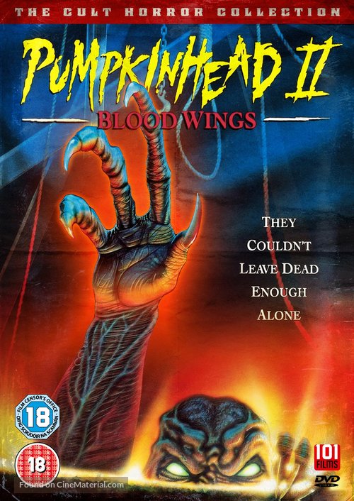 Pumpkinhead II: Blood Wings - British Movie Cover