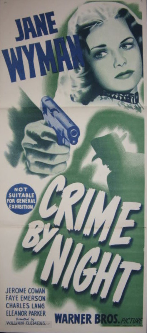 Crime by Night - Australian Movie Poster