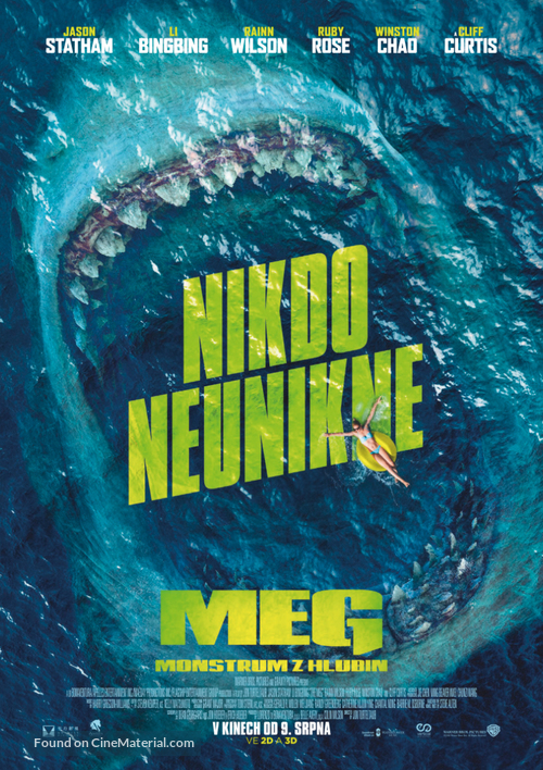 The Meg - Czech Movie Poster