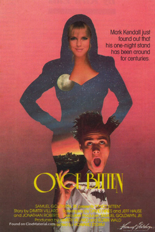 Once Bitten - British Movie Poster