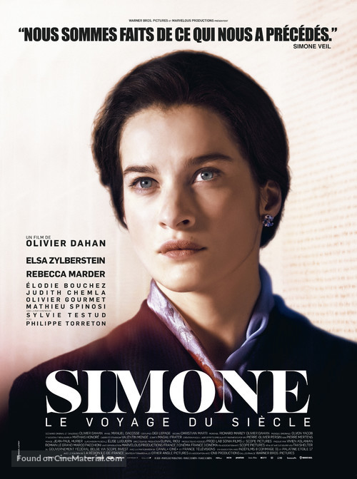 Simone, le voyage du si&egrave;cle - French Movie Poster