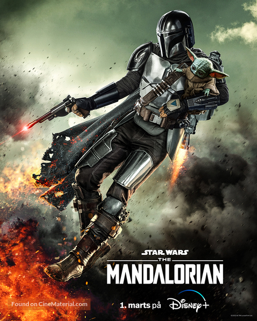 &quot;The Mandalorian&quot; - Danish Movie Poster