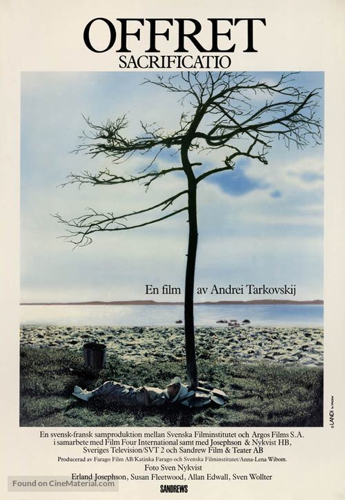 Offret - Swedish Movie Poster