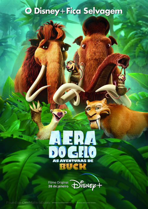 The Ice Age Adventures of Buck Wild - Brazilian Movie Poster