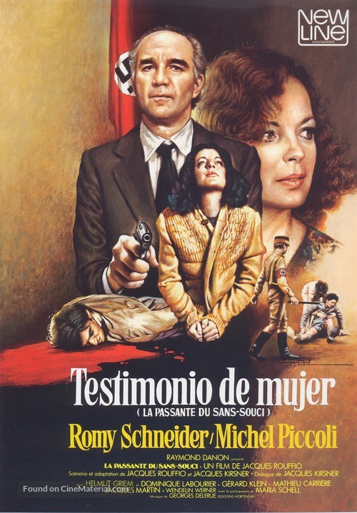 La Passante du Sans-Souci - Spanish Movie Poster