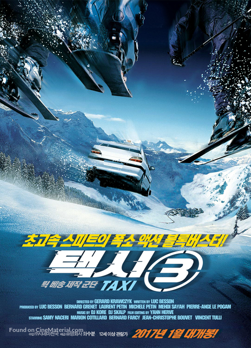 Taxi 3 - South Korean Movie Poster