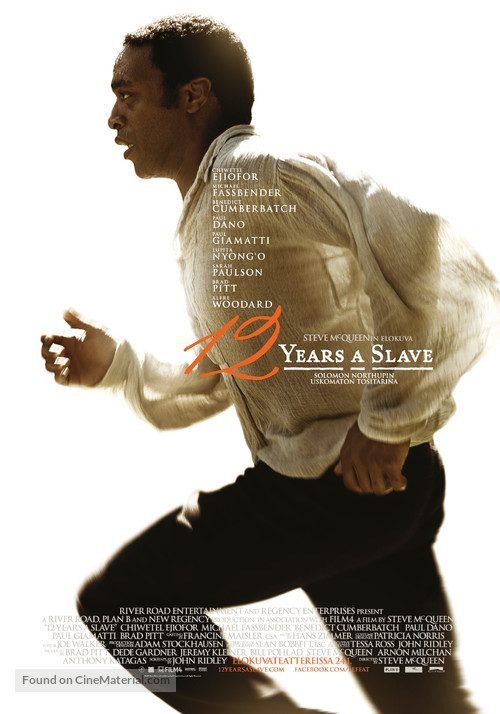 12 Years a Slave - Finnish Movie Poster