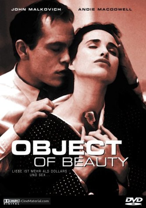 The Object of Beauty - German poster