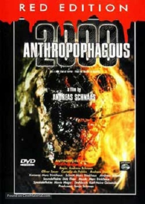 Anthropophagous 2000 - German Movie Cover