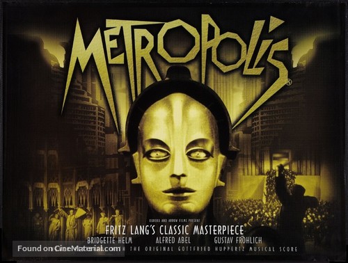 Metropolis - British Re-release movie poster