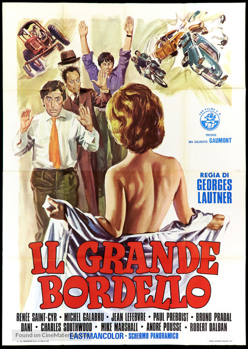 Quelques messieurs trop tranquilles - Italian Movie Poster