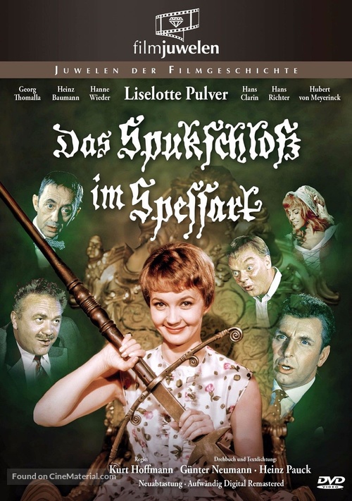 Das Spukschlo&szlig; im Spessart - German DVD movie cover