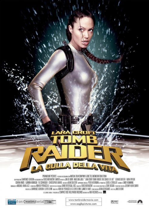 Lara Croft Tomb Raider: The Cradle of Life - Italian Theatrical movie poster