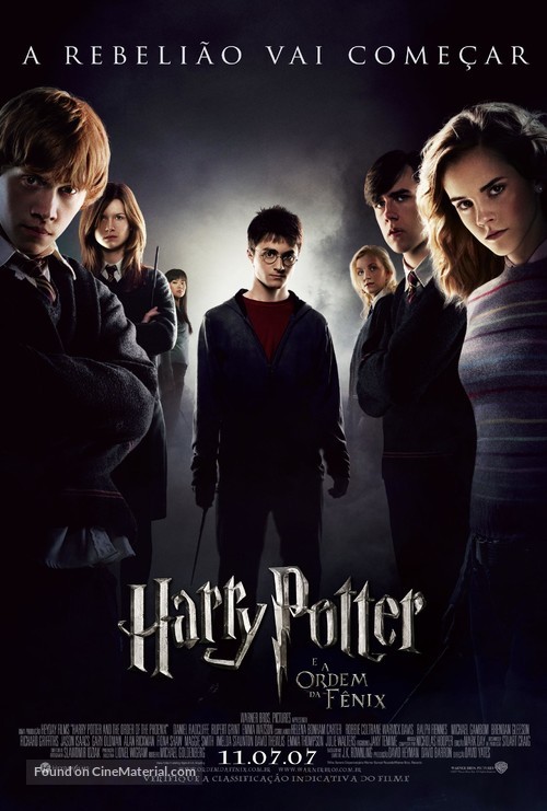 Harry Potter and the Order of the Phoenix - Brazilian Movie Poster