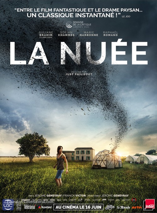 La nu&eacute;e - French Movie Poster