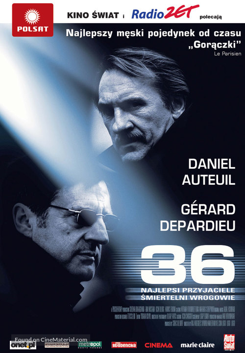 36 Quai des Orf&egrave;vres - Polish Movie Poster