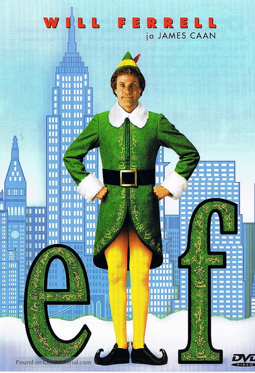 Elf - Finnish DVD movie cover