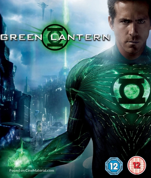 Green Lantern - Blu-Ray movie cover