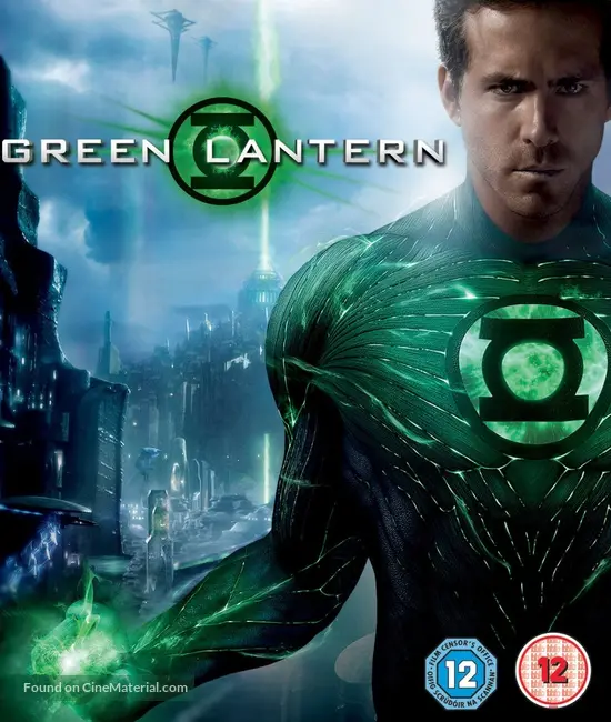 Green Lantern - Blu-Ray movie cover