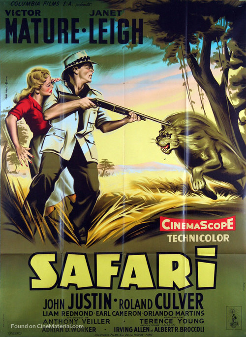 Safari - French Movie Poster