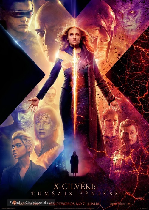 Dark Phoenix - Latvian Movie Poster