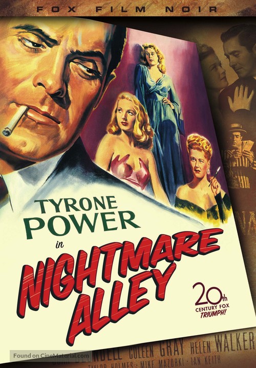 Nightmare Alley - DVD movie cover