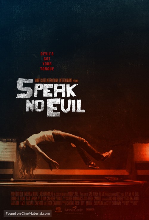 Speak No Evil - Movie Poster