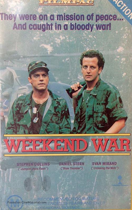 Weekend War - Australian VHS movie cover