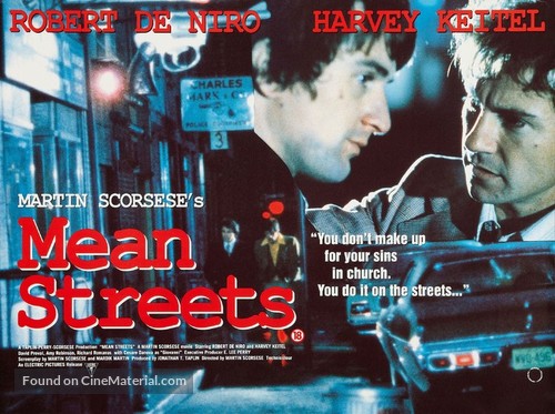 Mean Streets - British Theatrical movie poster