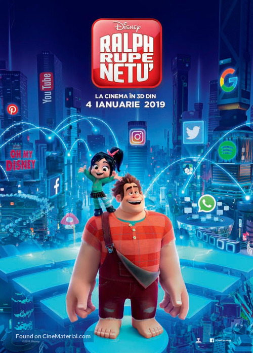 Ralph Breaks the Internet - Romanian Movie Poster