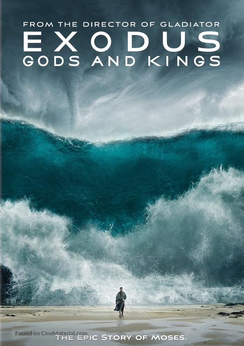 Exodus: Gods and Kings - DVD movie cover
