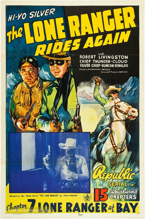 The Lone Ranger Rides Again - Movie Poster