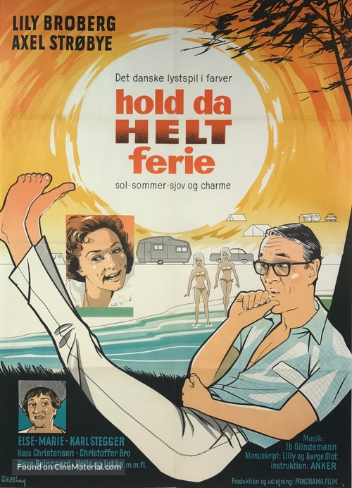Hold da helt ferie - Danish Movie Poster