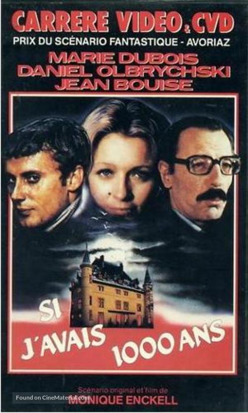 Si j&#039;avais mille ans - French Movie Cover