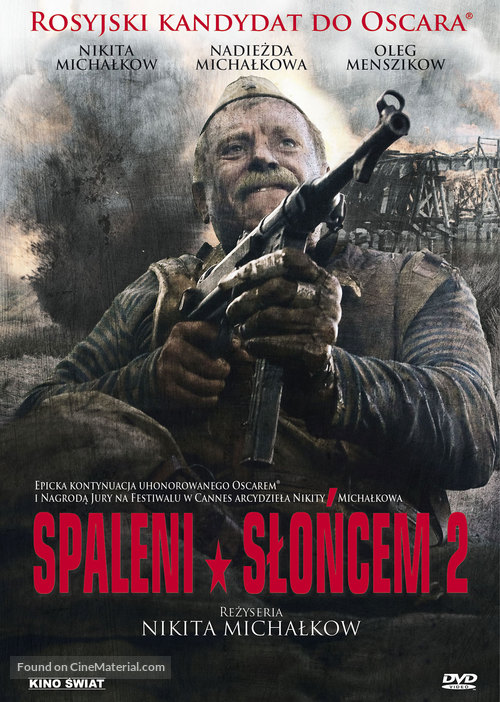 Utomlyonnye solntsem 2 - Polish DVD movie cover