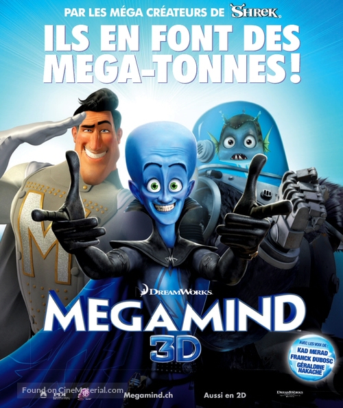 Megamind - Swiss Movie Poster