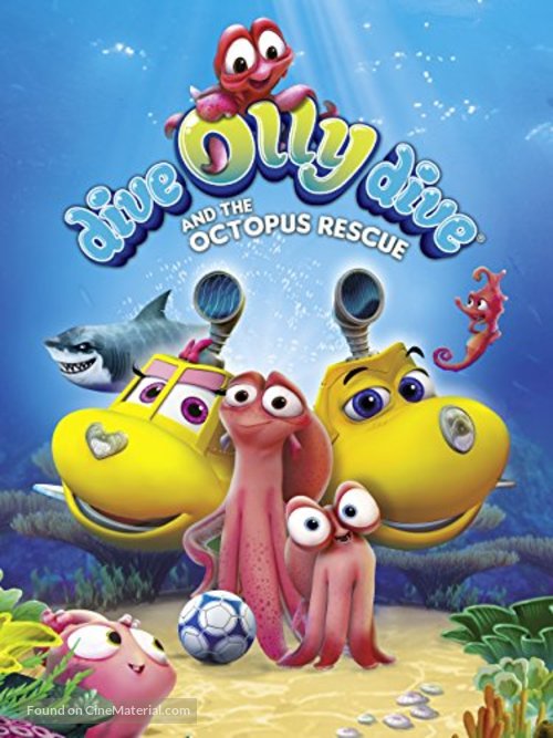 Dive Olly Dive and the Octopus Rescue - DVD movie cover