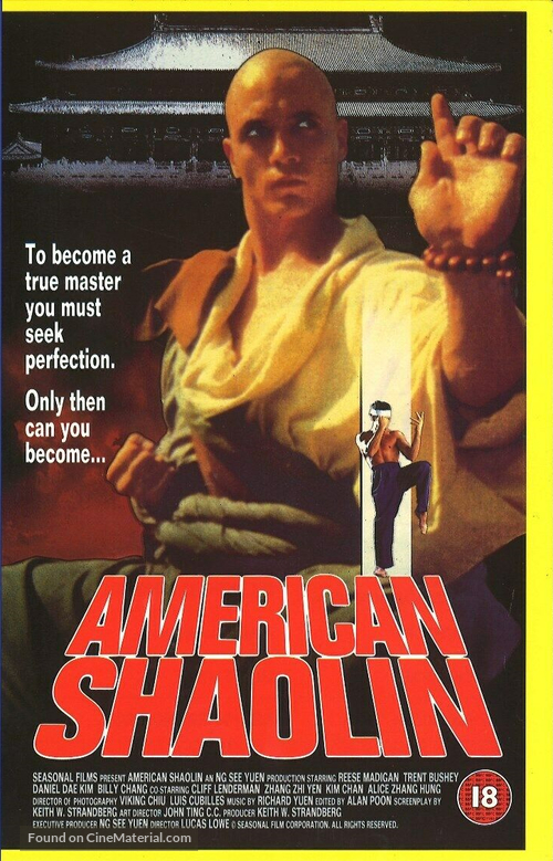 American Shaolin - British Movie Cover