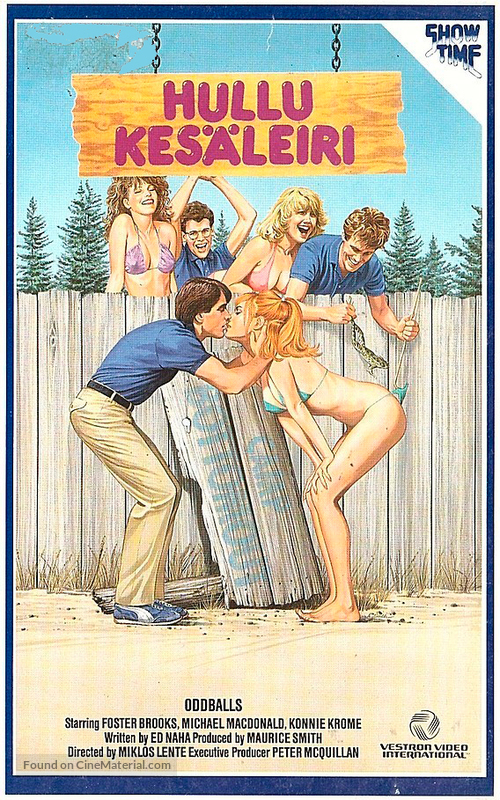 Oddballs - Finnish VHS movie cover