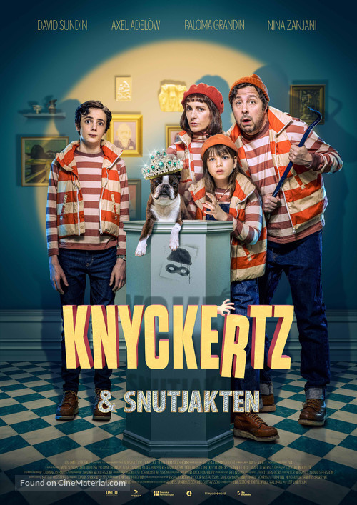 Knyckertz och snutjakten - Swedish Movie Poster