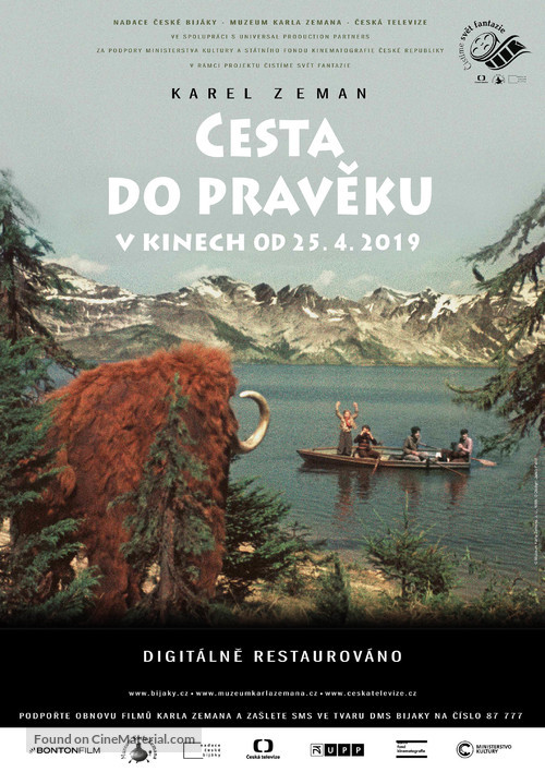 Cesta do praveku - Czech Movie Poster