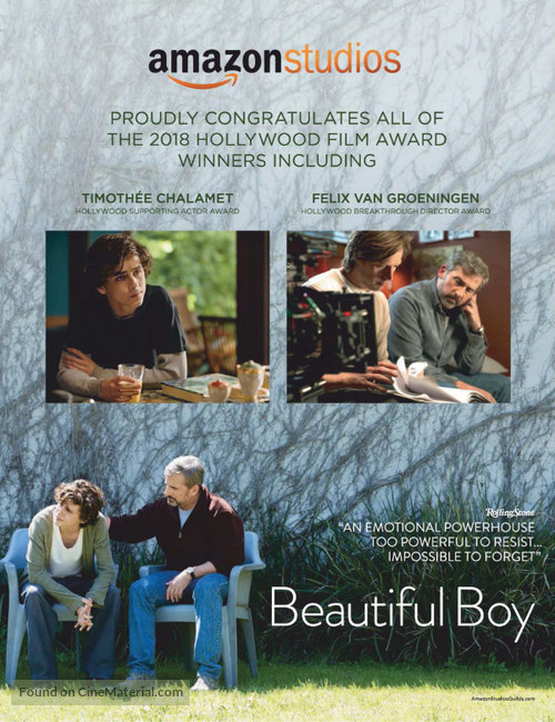 Beautiful Boy - For your consideration movie poster