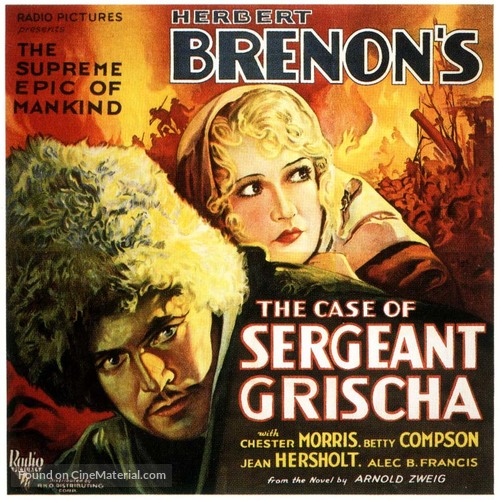 The Case of Sergeant Grischa - Movie Poster