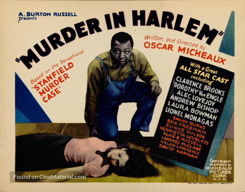 Murder in Harlem - Movie Poster