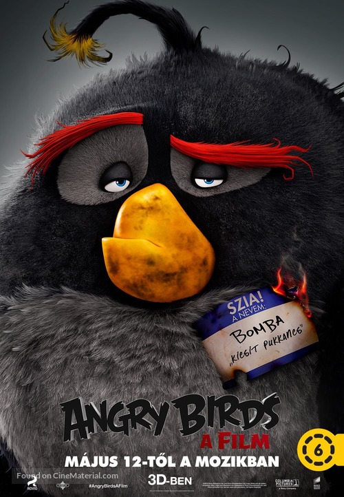 The Angry Birds Movie - Hungarian Movie Poster