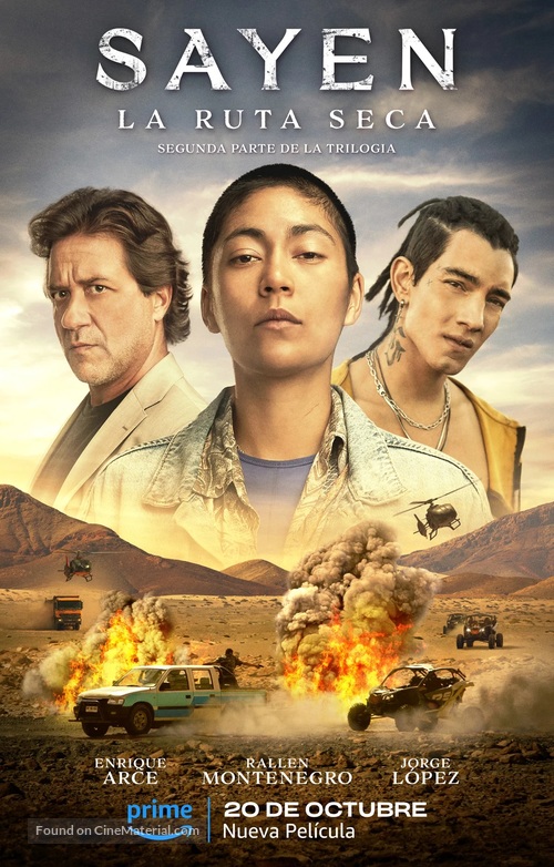 Sayen: La Ruta Seca - Chilean Movie Poster
