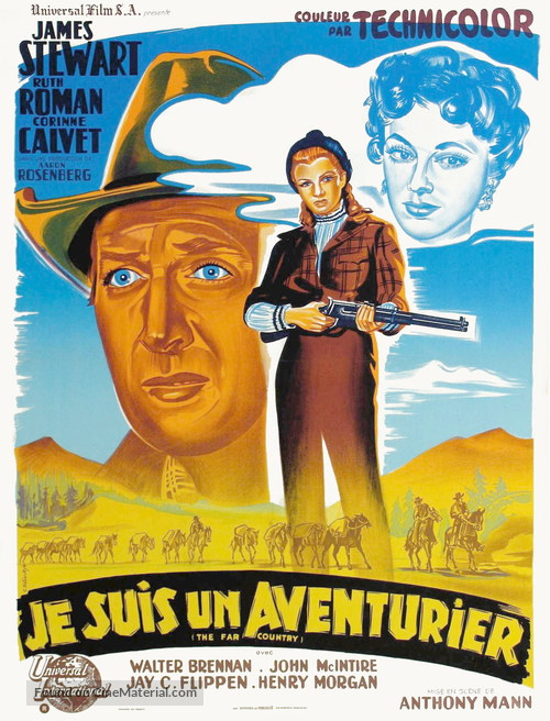 The Far Country - French Movie Poster