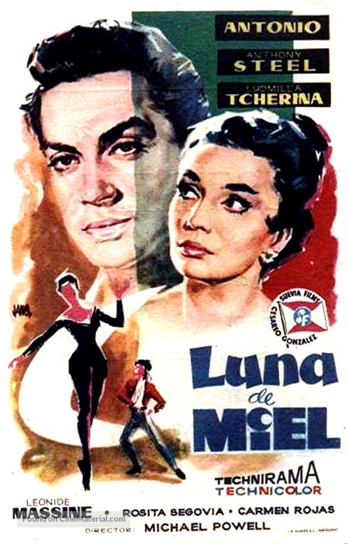 Luna de miel - Spanish Movie Poster