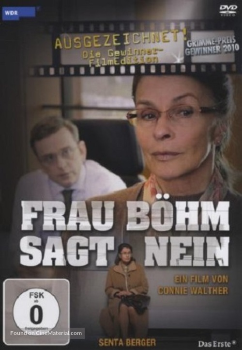 Frau B&ouml;hm sagt Nein - German DVD movie cover