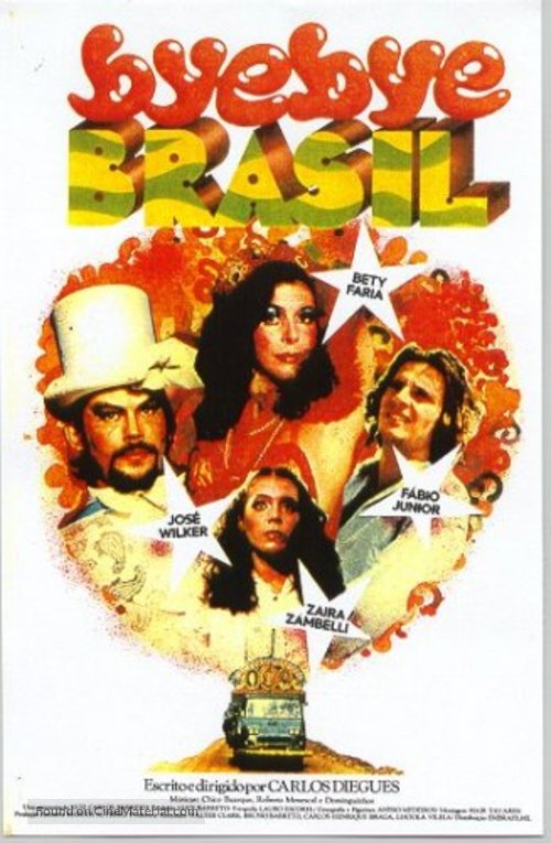 Bye Bye Brasil - Brazilian Movie Poster
